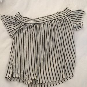 really cute off the shoulder loose top